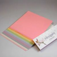 Ｍｉｎｏｇａｍｉ(美濃紙)春色１５０×１５０　各色１０枚×１０色セット