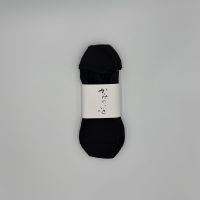 ＯＪＯ＋　かみのいと靴下　フットカバー　ブラック
