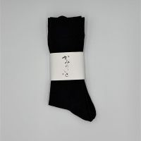 ＯＪＯ＋　かみのいと靴下　ビジネスソックス　ブラック
