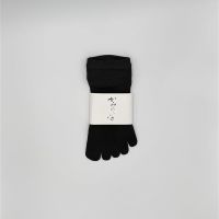 ＯＪＯ＋　かみのいと靴下　５本指スニーカーイン　ブラック