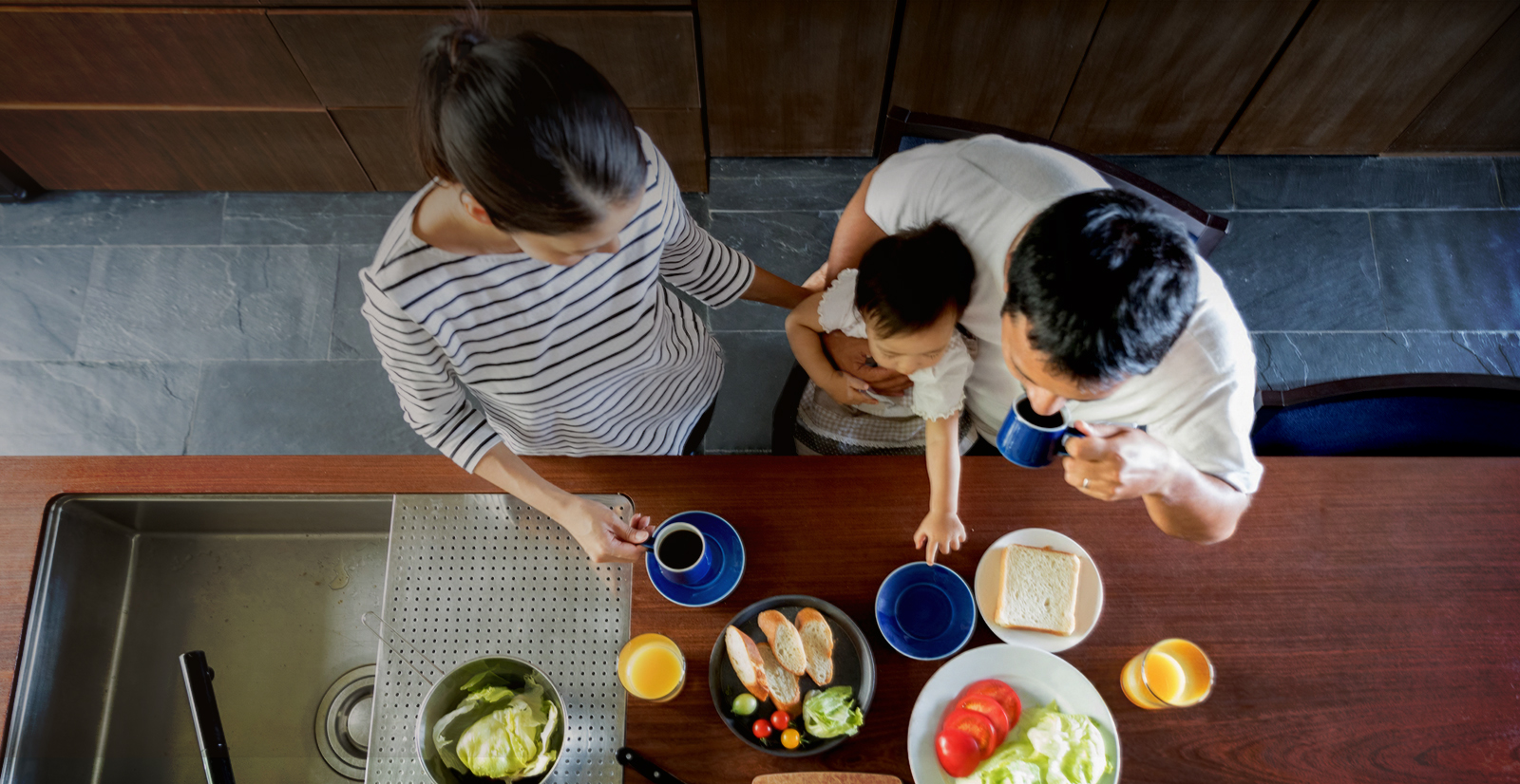 LIFE 衣・食・住 普段の生活、衣食住を通して自然環境を守ることを考えました